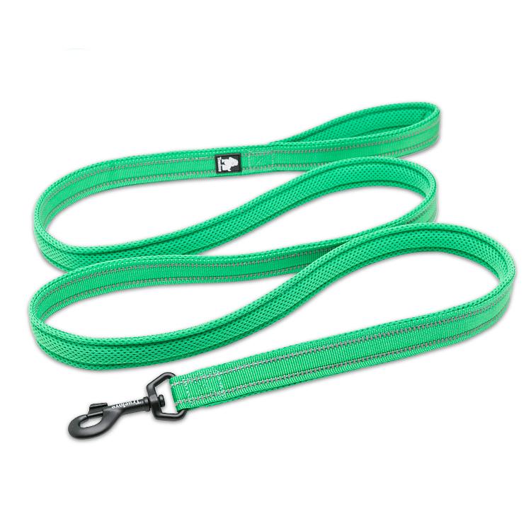 Truelove Dog Puppy Leads Airmesh Reflective 1.1m Green 4 Sizes