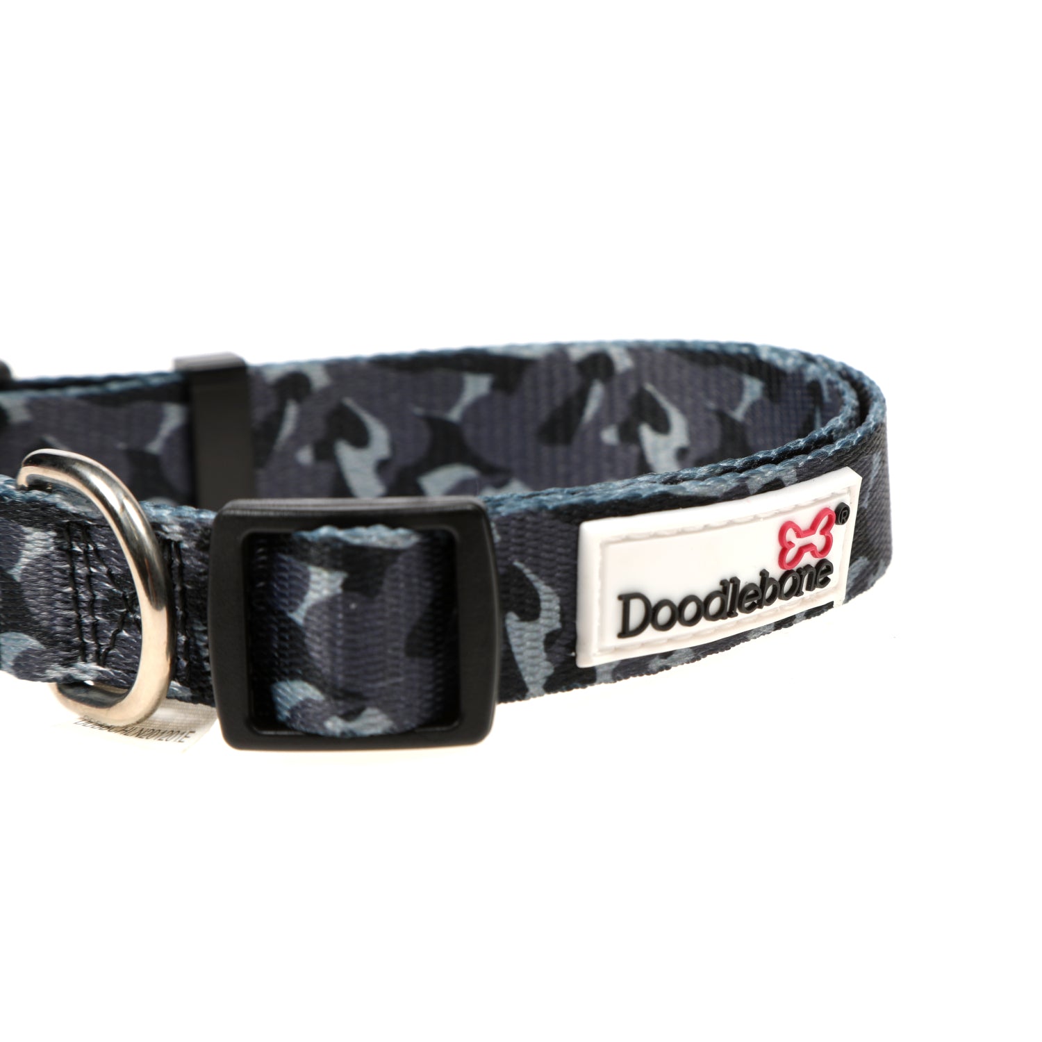 Doodlebone Originals Pattern Dog Collar Smokey Camo 3 Sizes