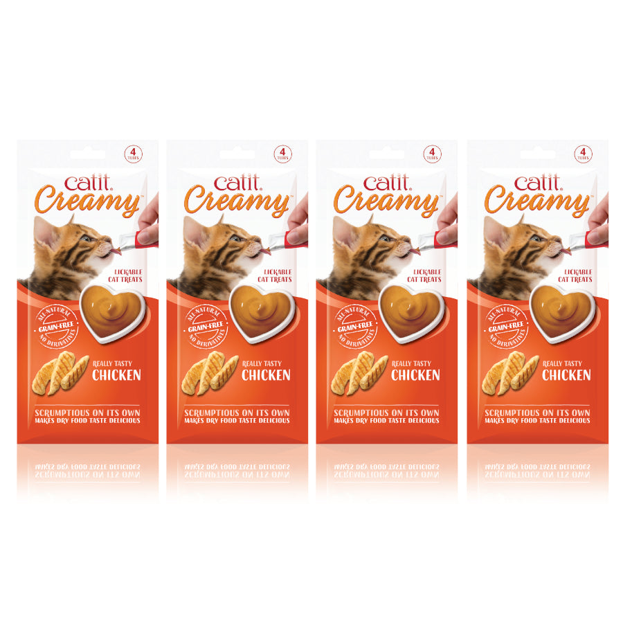 Catit Creamy All Natural Cat Treats Chicken