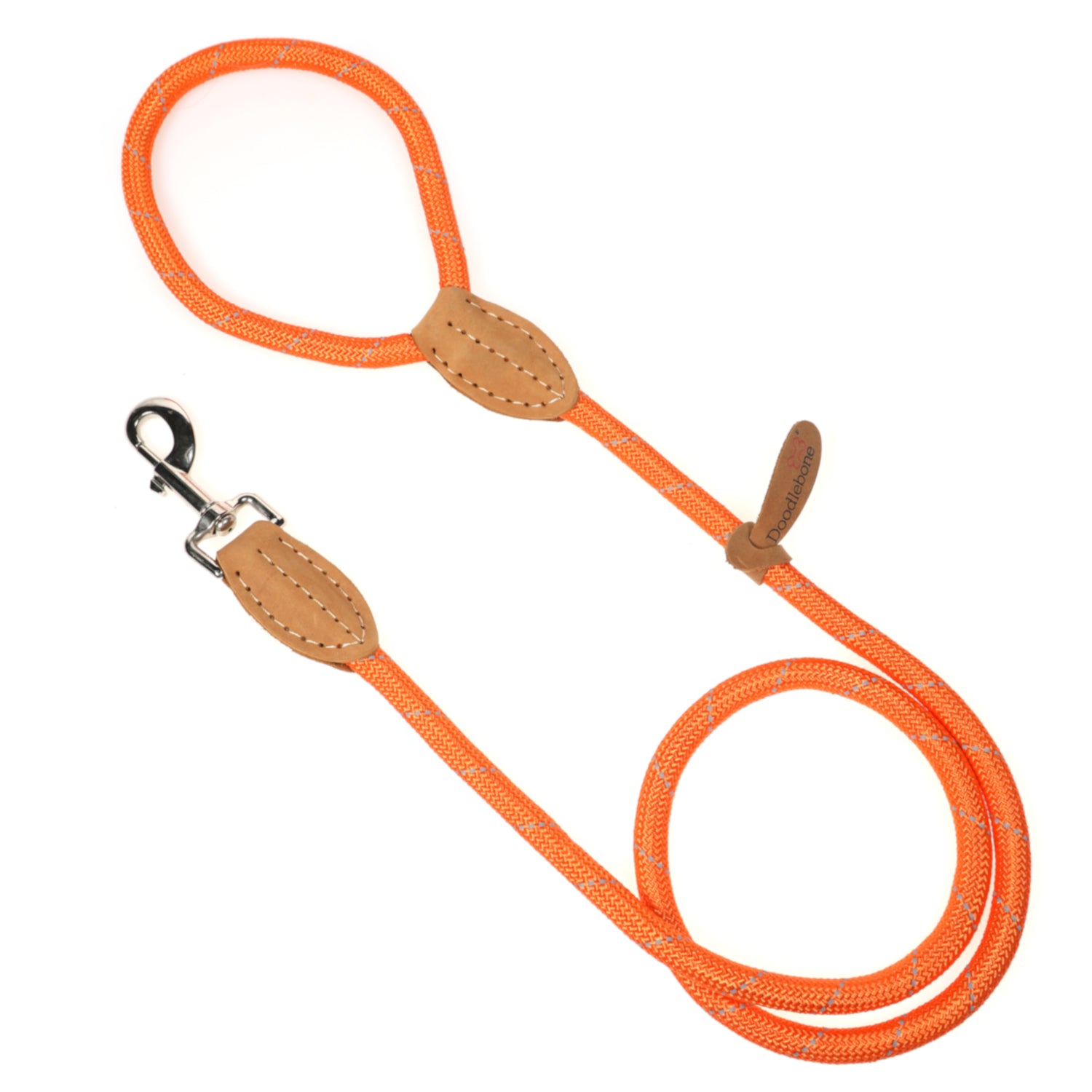 Doodlebone Originals Rope Lead 1.2m Tangerine