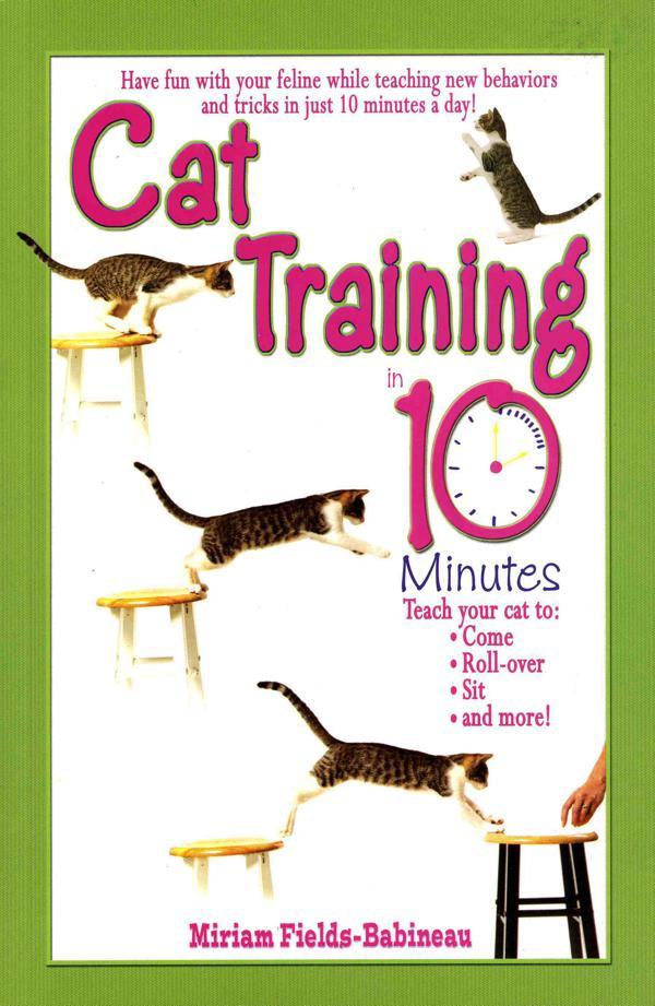 Cat Training In 10 Minutes by Miriam Fields-Babineau book