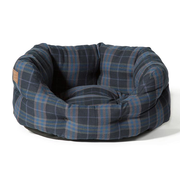 Danish Design Deluxe Slumber Bed Lumberjack Navy / Grey 5 Sizes