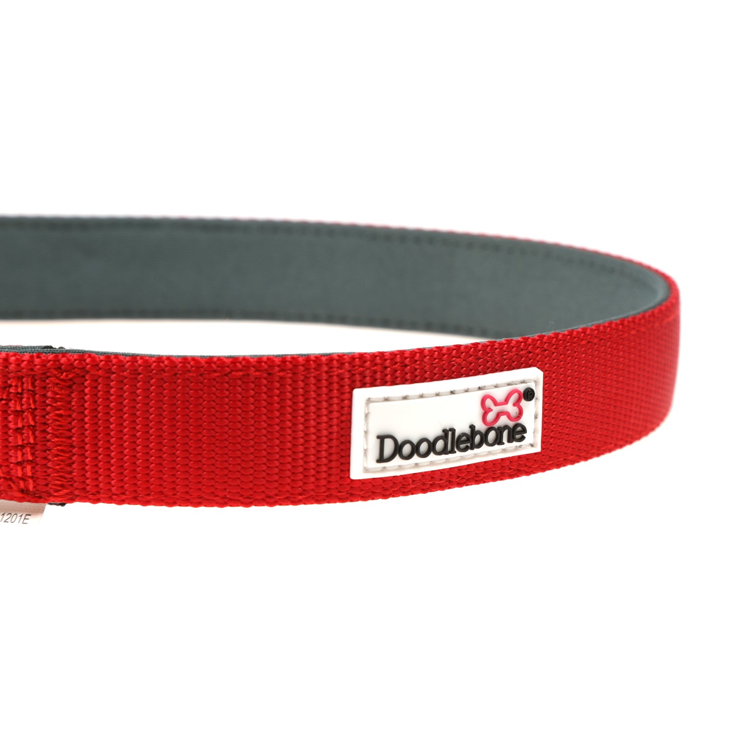 Doodlebone Originals Padded Dog Collar Ruby 3 Sizes