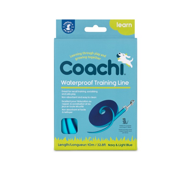 Coachi Waterproof Training Line Navy & Blue 10m