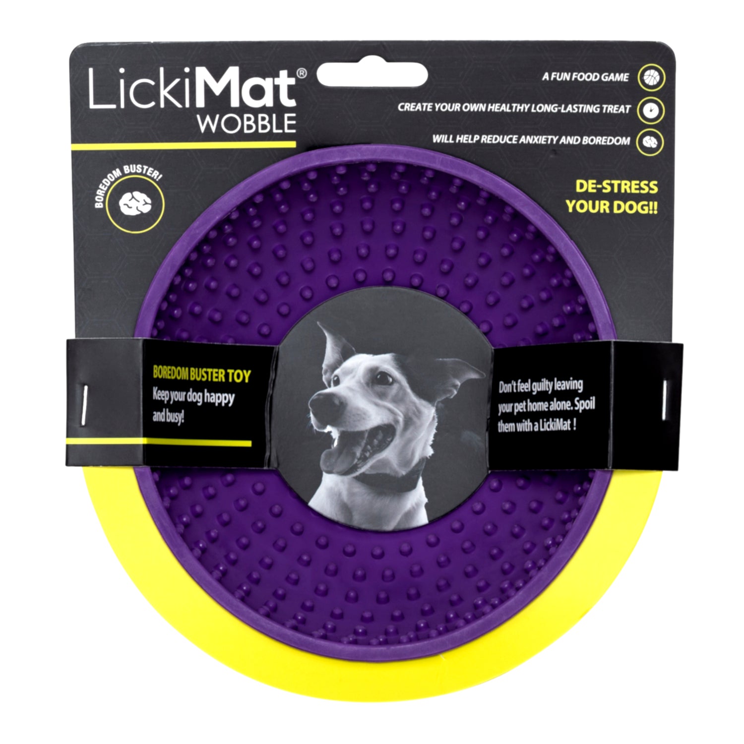 LickiMat Dog Lick Mats Slow Feeders Wobble 4 Colours