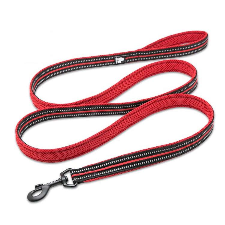 Truelove Dog Puppy Leads Airmesh Reflective 1.1m Red 4 Sizes