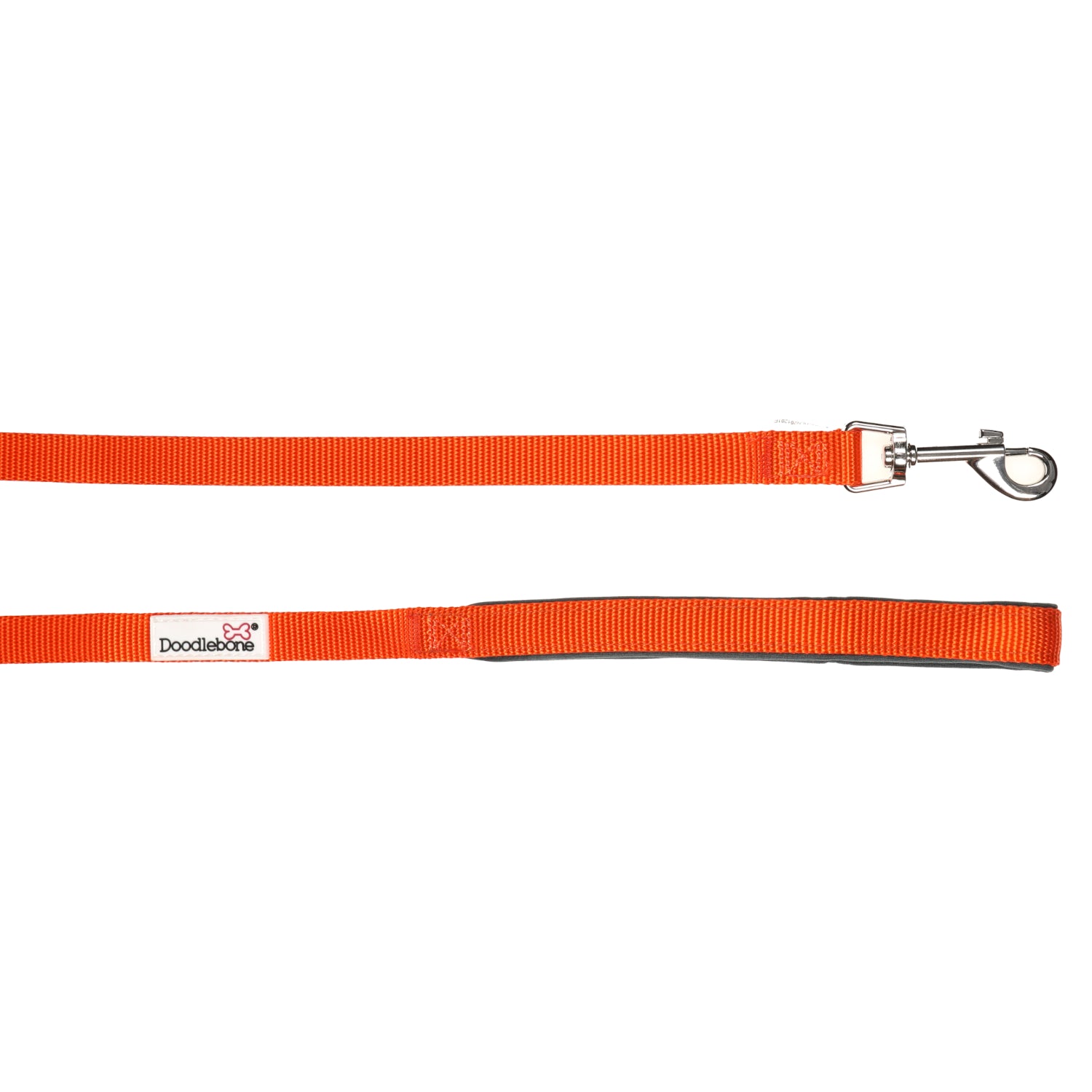 Doodlebone Originals Dog Lead 1.2m Tangerine 3 Sizes