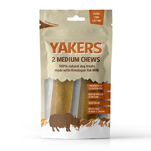 Yakers Natural Himalayan Yak Milk Dog Chew Medium