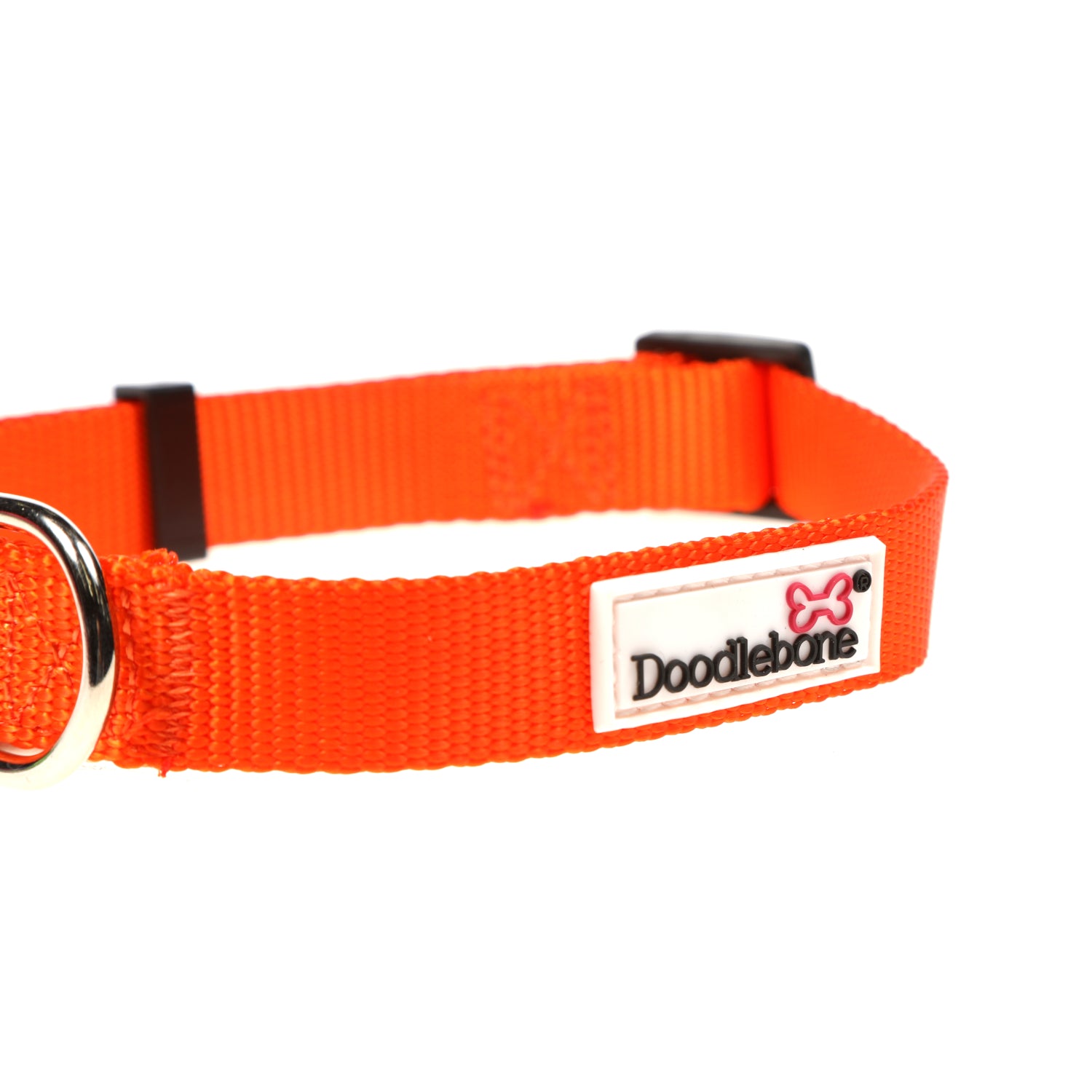 Doodlebone Originals Dog Collar Tangerine 3 Sizes