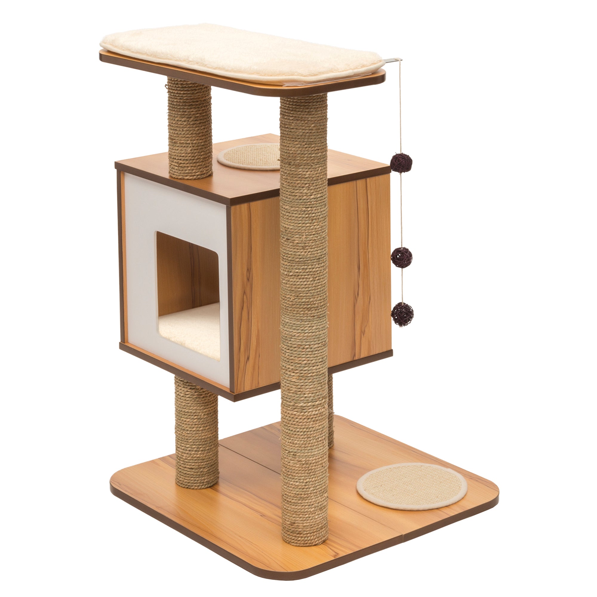 Catit Cat Furniture Vesper Base Walnut