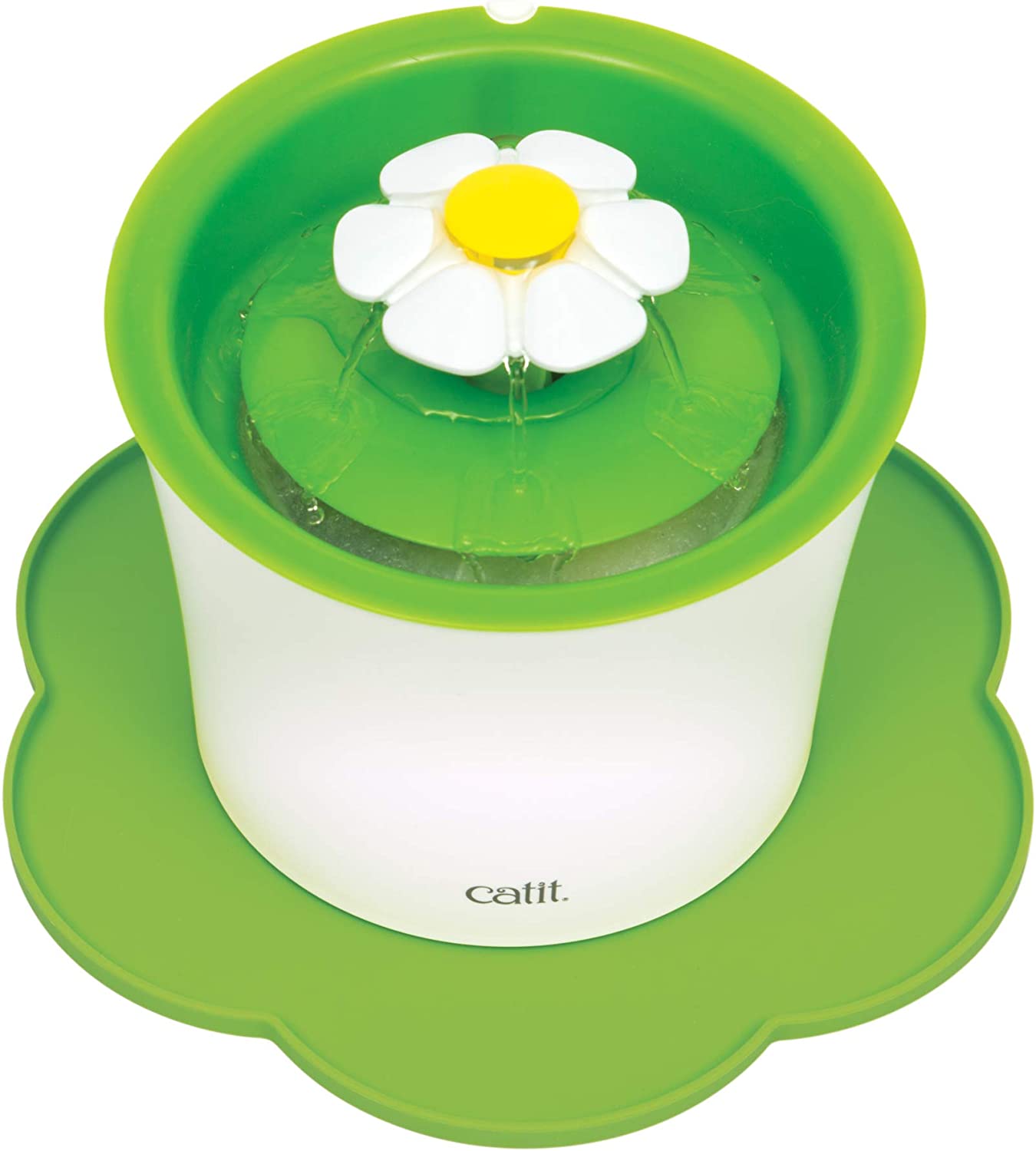 Catit Flower Fountain & Bowls Placemats Green