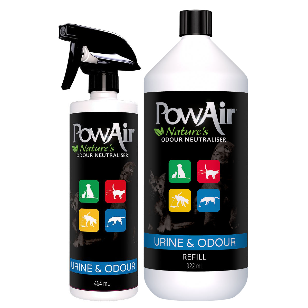 PowAir Urine & Odour Spray & Refills