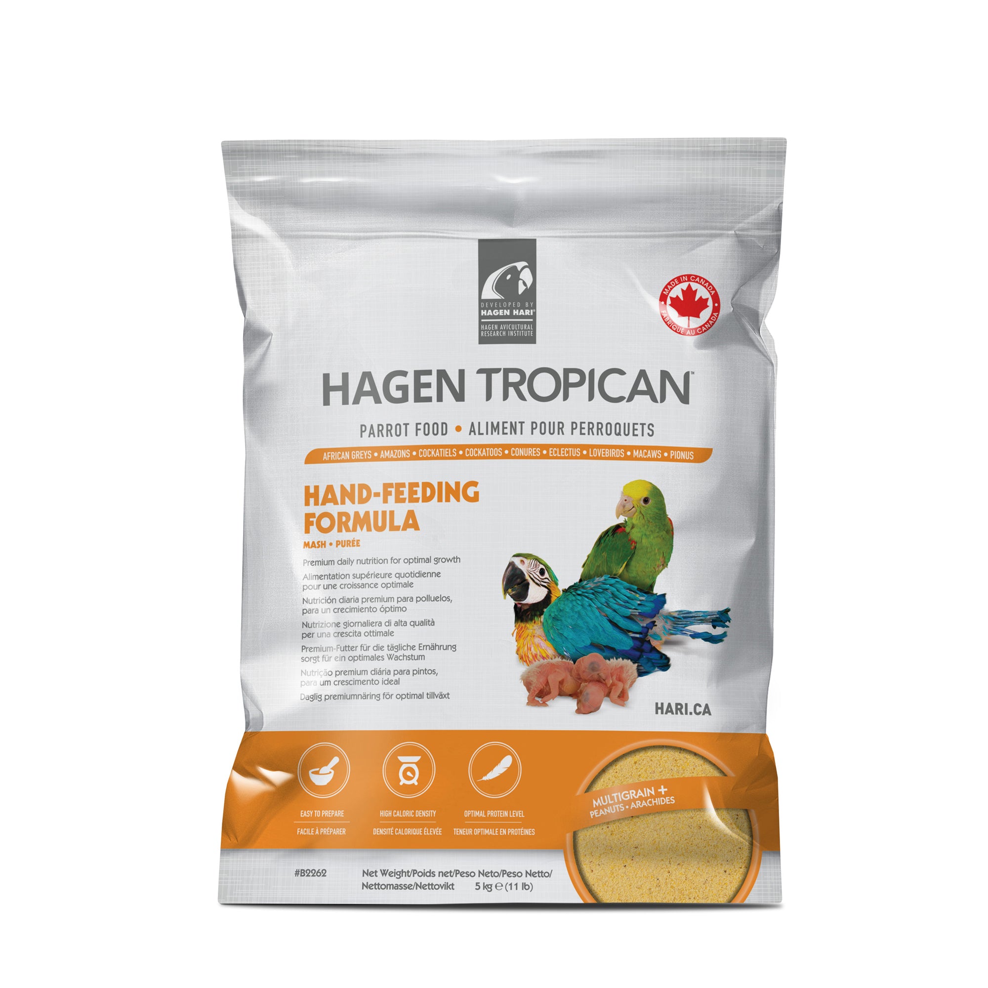 Hagen Hari Tropican Hand Feeding Formula 3 Sizes