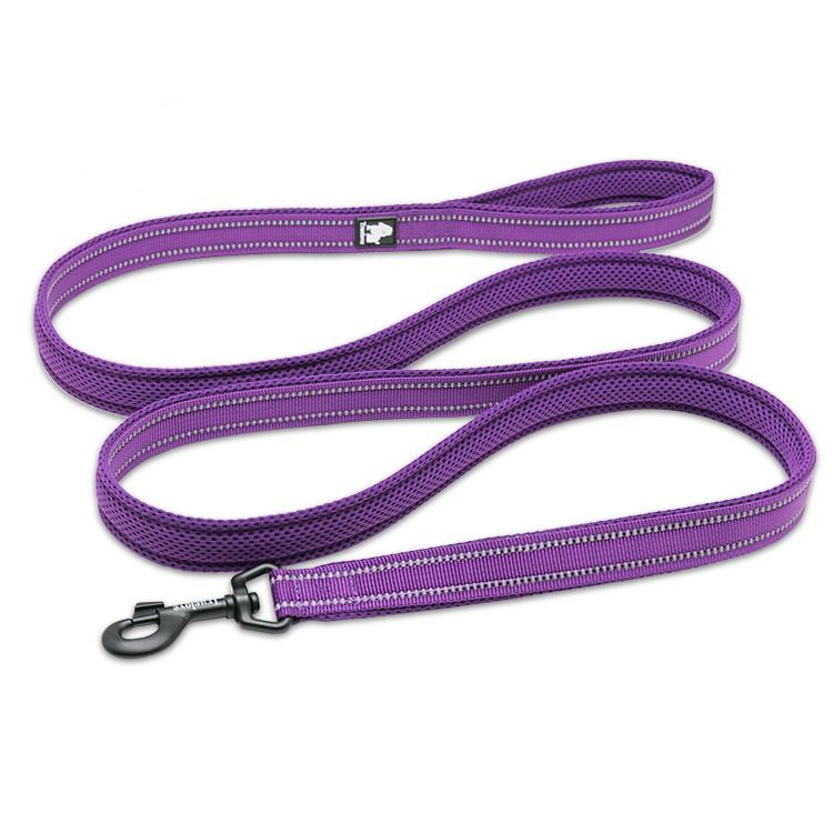 Truelove Dog Puppy Leads Airmesh Reflective 1.1m Purple 4 Sizes