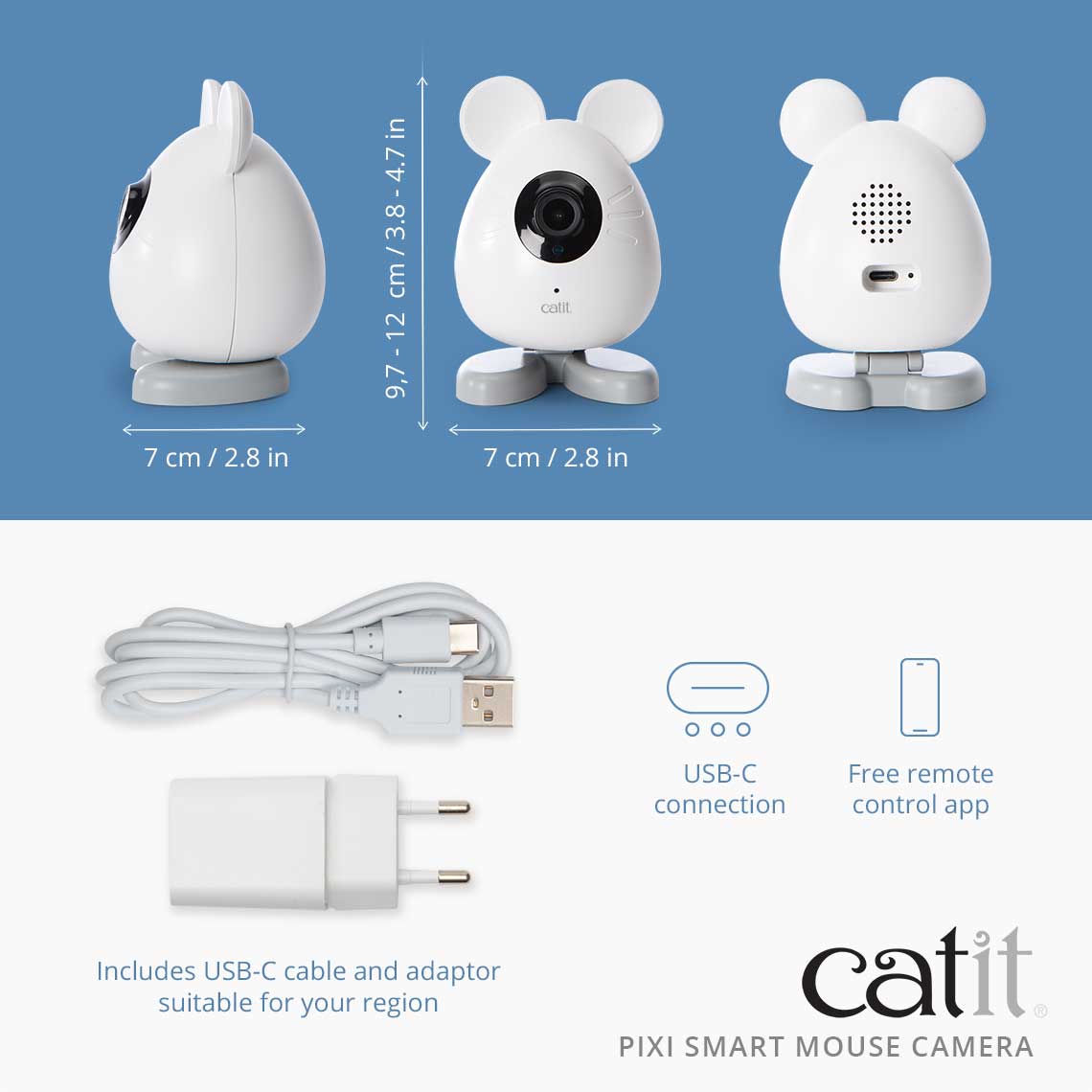 Catit Pixi Smart Mouse Camera