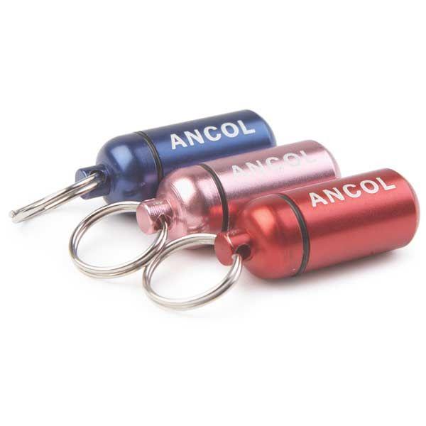 Ancol Cat Collar Aluminium ID Tag Tubes - Pack of 3