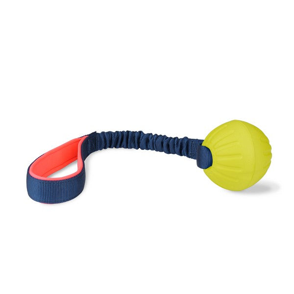 Coachi Tuggi Ball Navy Coral & Lime Training Toy