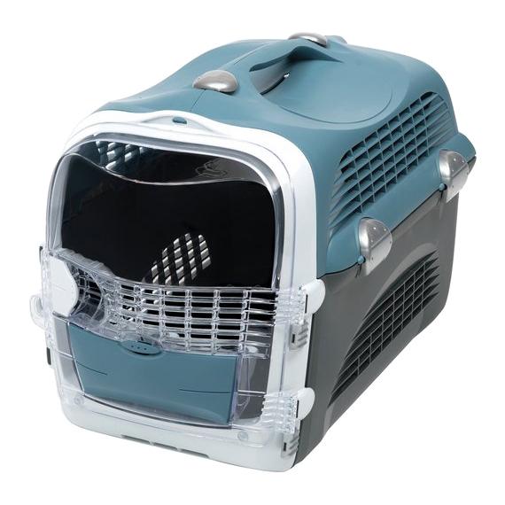 Catit Design Cabrio Pet Carrier for Cats & Small Dogs Blue/Grey